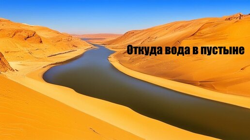 Где в пустыне вода. Где в пустыне вода