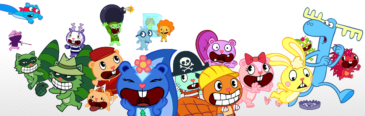 Персонажи Happy Tree Friends