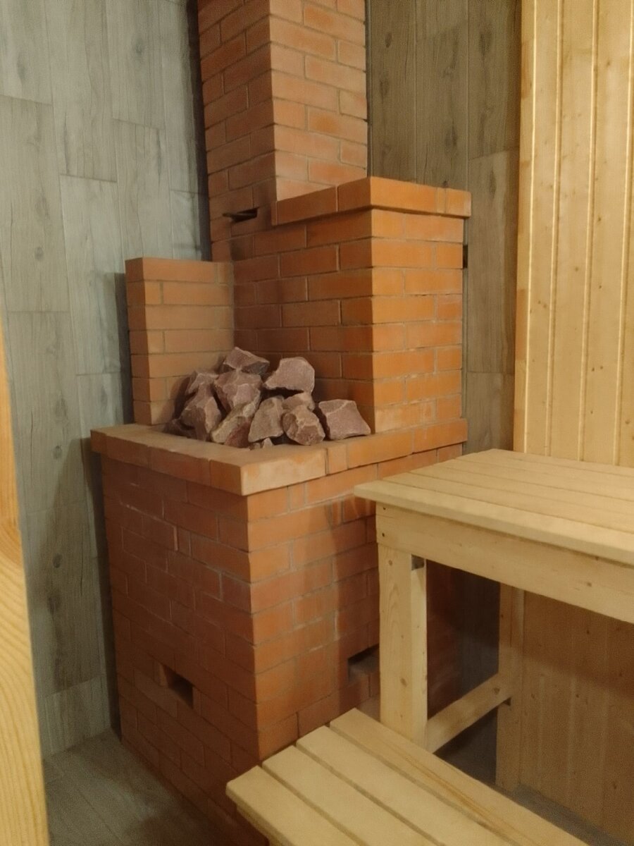 Печь банная с конвекцией.