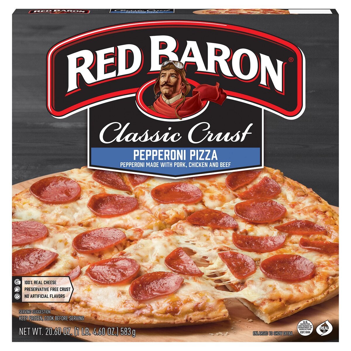Упаковка пиццы Red Baron