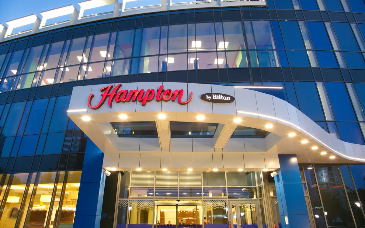 Hampton by Hilton.