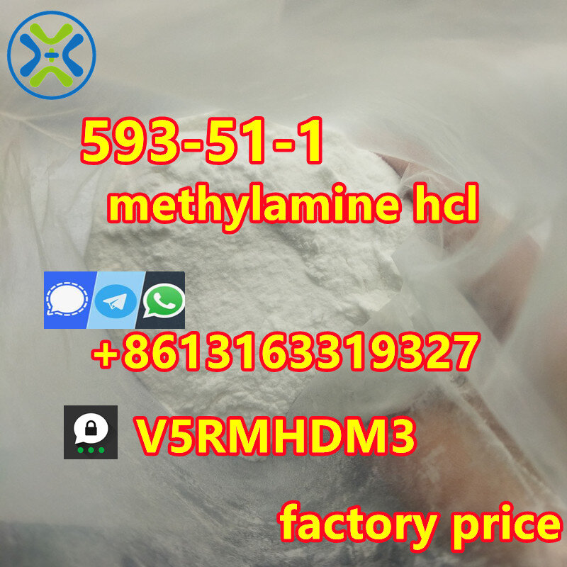 We are manufactuer of MMA methylamine powder and liquid (593-51-1 and 74-89-5). We can ofer you good price and safe delivery .
Contact me now with the currency new price 
Signal/WhatsApp/Telegram: +86 13163319327
Phoebe@whlwax.com
Wickr/Wire: LwaxPhoebe
Threema:V5RMHDM3

593-51-1, China Factory methanamine hydrochloride
593-51-1, Supply to metylamine hydrochloride
593-51-1, No customs issue Monomethylamine Methylamine
593-51-1, High quality MONOMETHYLAMINE HCL

Hot Sale:
 28578-16-7 PMK oil,pmk powder
 5449-12-7 BMK powder, bmk oil
 1451-82-7 2-Bromo-4'-methylpropiophenone
 49851-31-2 2-Bromo-1-phenyl-1-pentanone
 236117-38-7 2-iodo-1-p-tolylpropan-1-one
 1451-83-8 2-Bromo-1-Phenyl-1-Butanone
 94-09-7  Benzocaine
 14176-50-2 Tiletamine 
 148553-50-8 Pregabalin,Lyrica,Pregablin
 16940-66-2  NaBH4 Sodium borohydride
 74-89-5/593-51-1 Methylamine
