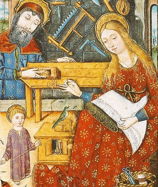 «Испанский часослов, Святое семейство (1460-е гг.)»