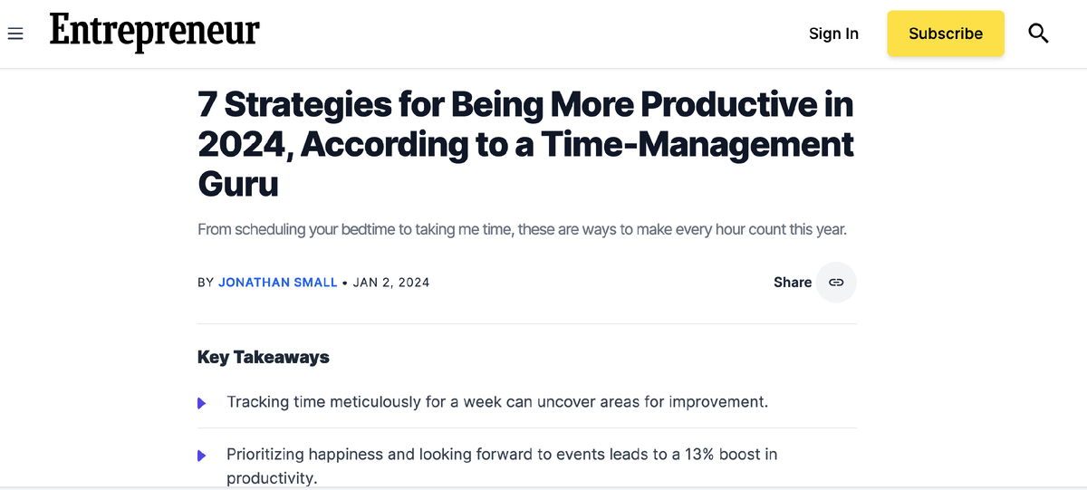 https://www.entrepreneur.com/living/7-strategies-for-being-more-productive-in-2024-according/467752