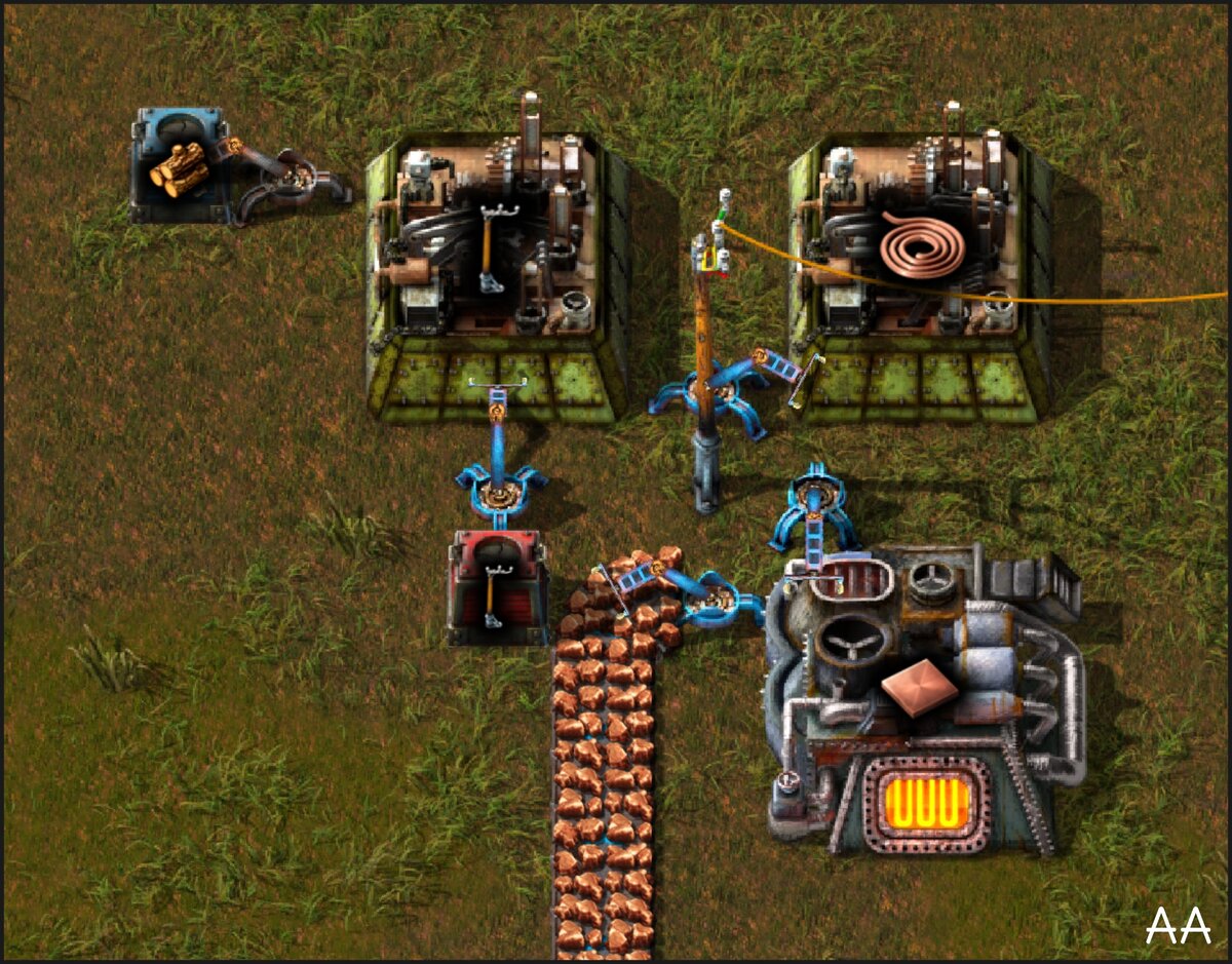 Factorio манипулятор фото 9