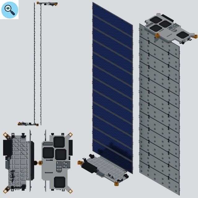 Один из спутников из проекта Starlink