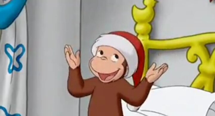 Всем привет, дамы и господа, с вами Канал мультяшки. Неделя обзоров новогодних мультфильмов продолжается!  "Любопытный Джордж: Самое забавное Рождество" или "Самое обезьянье" - телефильм 2009 года.-2