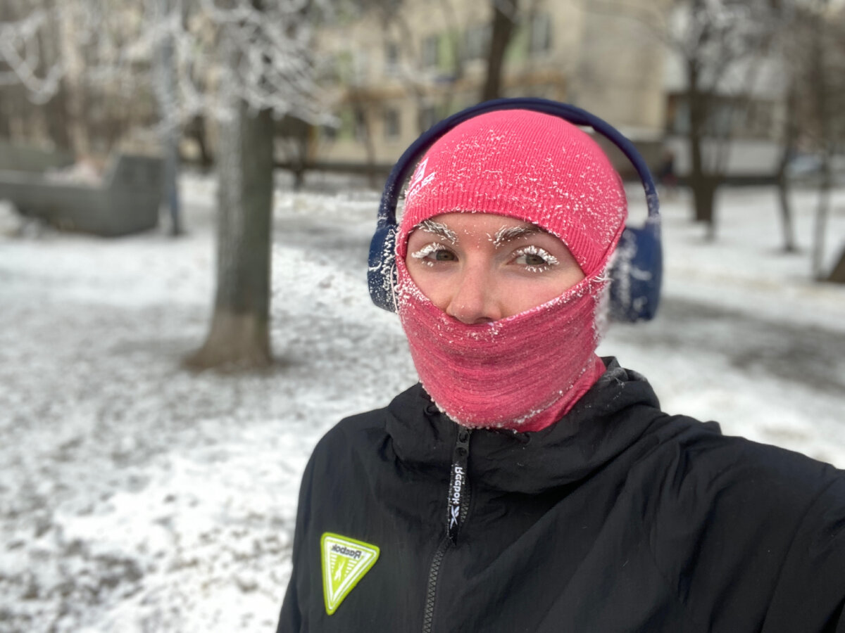 Бег в мороз: нужно ли закрывать лицо? До какого «минуса» не вредно ...