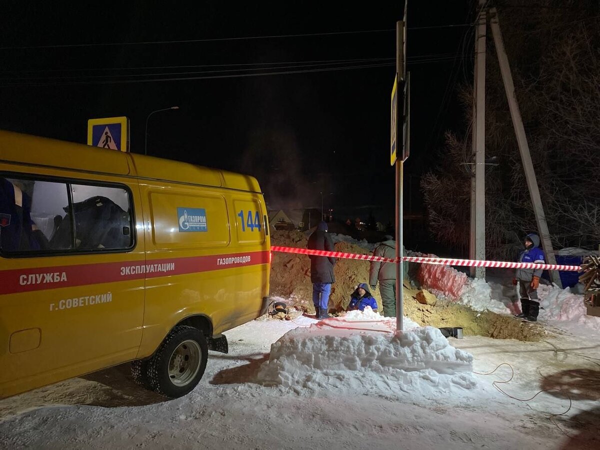    Минувшей ночью в Советском устранили коммунальное ЧП