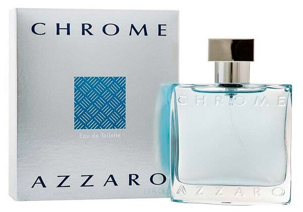 Azzaro Chrome - это туалетная вода, созданная в 2000 году парфюмером Laurent Le Guernec. Она принадлежит к группе древесных фужерных ароматов. 


Azzaro Chrome открывается свежими цитрусовыми нотами, такими как апельсин и лимон, которые сочетаются с пряными нотами кориандра и мускатного ореха. В сердце аромата находится сочетание древесных нот, таких как кедр и ветивер, с цветочными нотами, такими как герань и лаванда. Базовые ноты состоят из кожи, бобов тонка и белого мускуса, которые придают аромату теплую и чувственную основу.



Парфюмер, создавший Azzaro Chrome, стремился создать аромат, который будет свежим и современным, но в то же время мужественным и сексуальным. Результатом стал аромат, который идеально подходит для уверенного в себе мужчины.



Стойкость и шлейфовость Azzaro Chrome зависят от многих факторов, таких как тип кожи, температура окружающей среды и влажность. В целом, аромат держится на коже около 6-8 часов, а его шлейф может ощущаться на расстоянии до 1-2 метров.