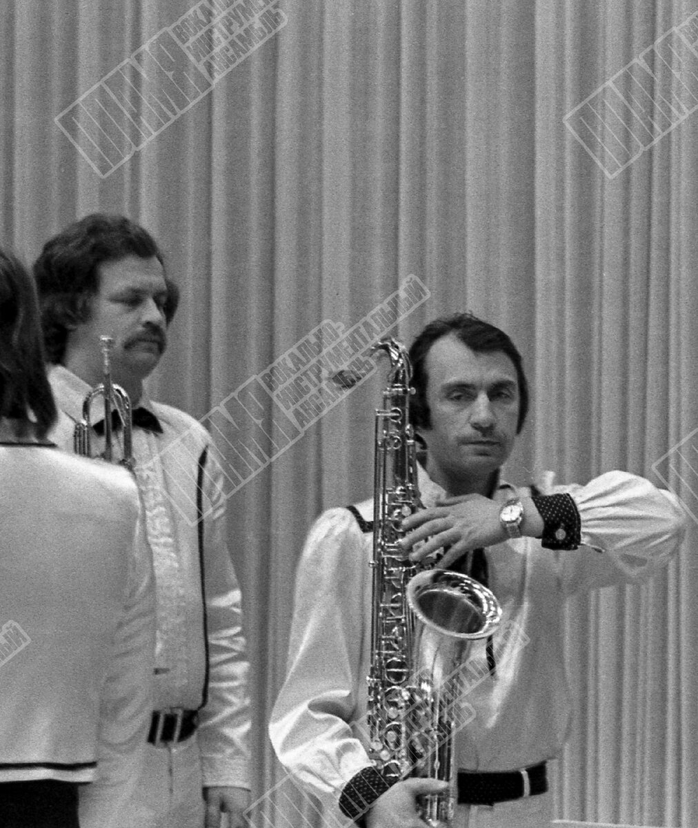 ВИА "Пламя": Алик Колоколов и Игорь Никитин