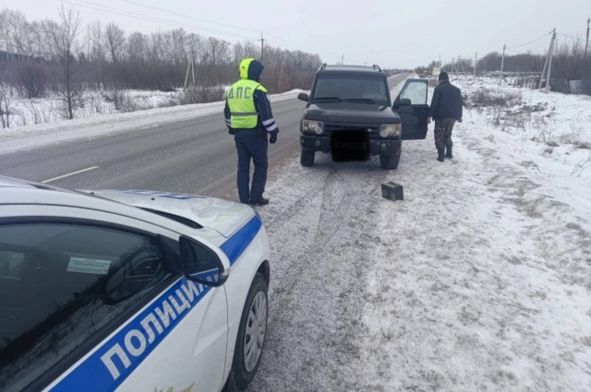 Привлечь внимание водителя вне населенного пункта