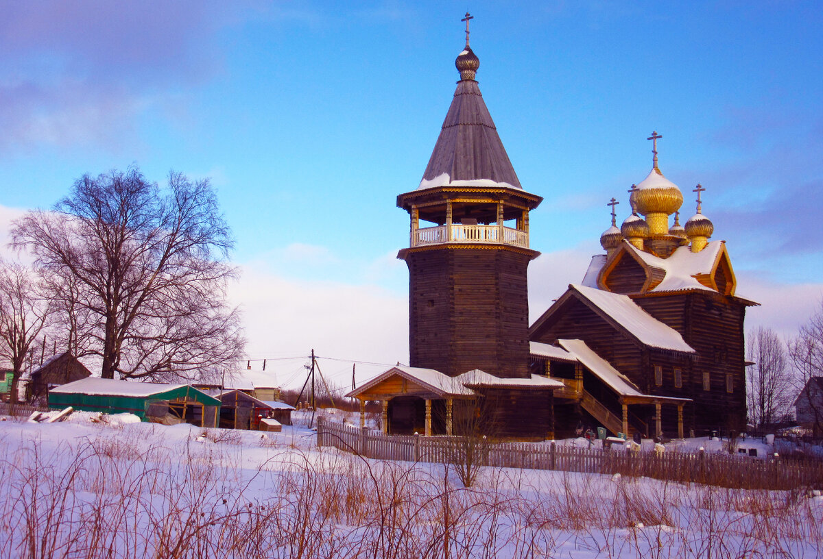 Кофе деревянные церкви