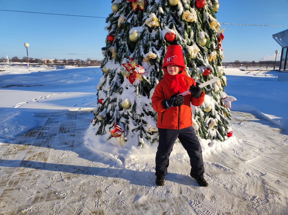 На речном вокзале.
