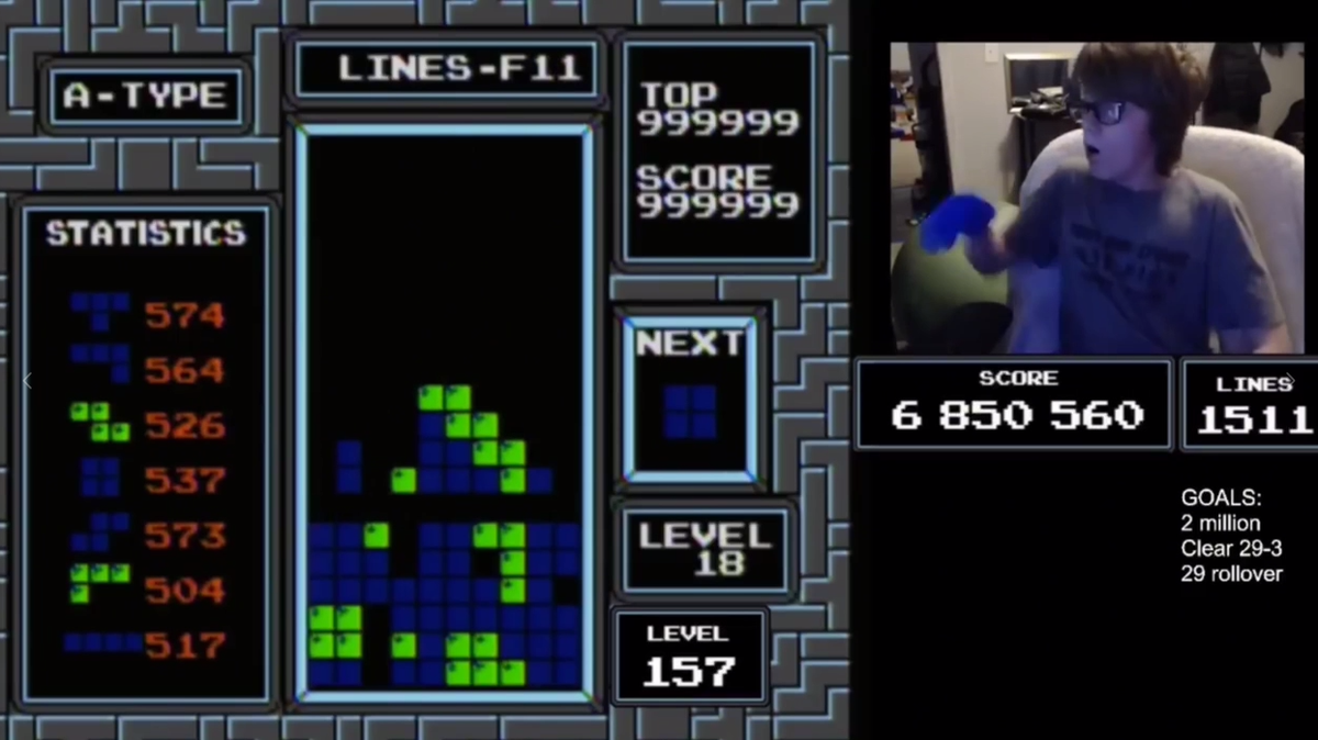 13-летний подросток BlueScuti – первый человек за 34 года, кто прошёл игру  Tetris NES полностью | OVERCLOCKERS.RU | Дзен