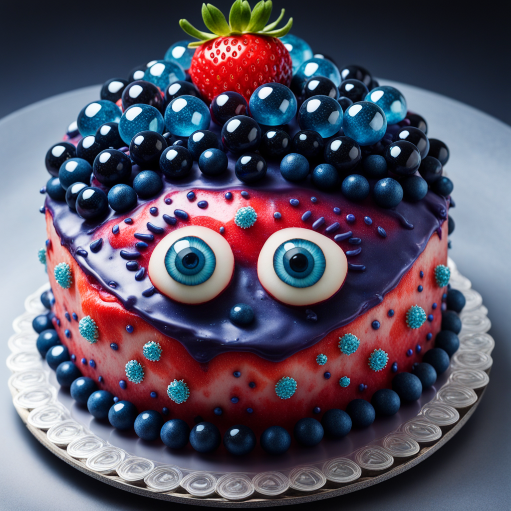 Фото торта "Ягодный Взгляд"