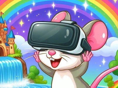    Учёные создали VR-очки для «тренировки» лабораторных мышей
