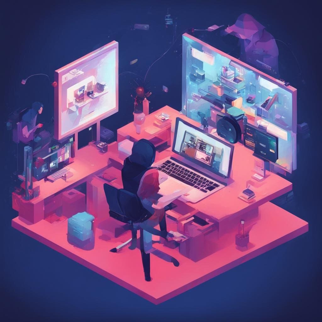 Картинка сгенерирована мной при помощи искусственного интеллекта 