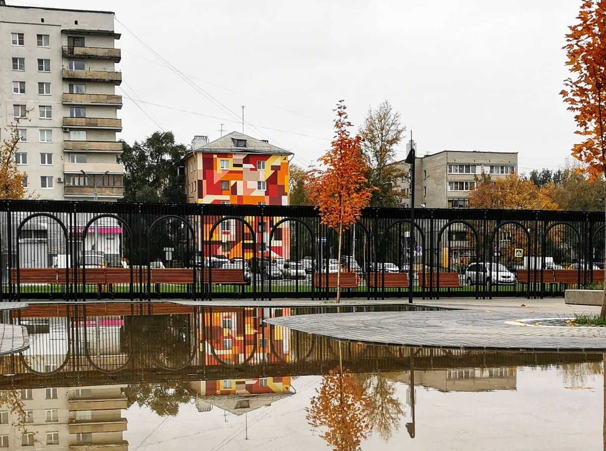 В центре Нижнего 