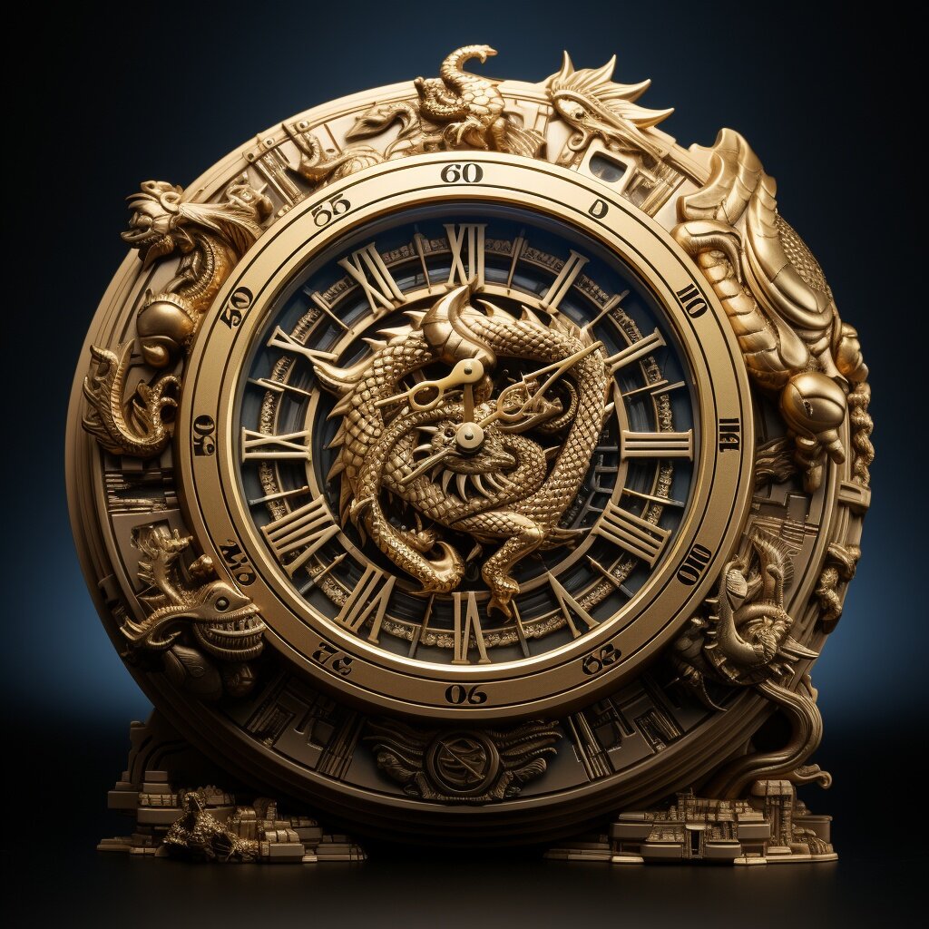 С нетерпением желаем всем удачного Года Дракона!