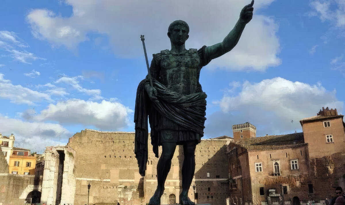 Август древний рим