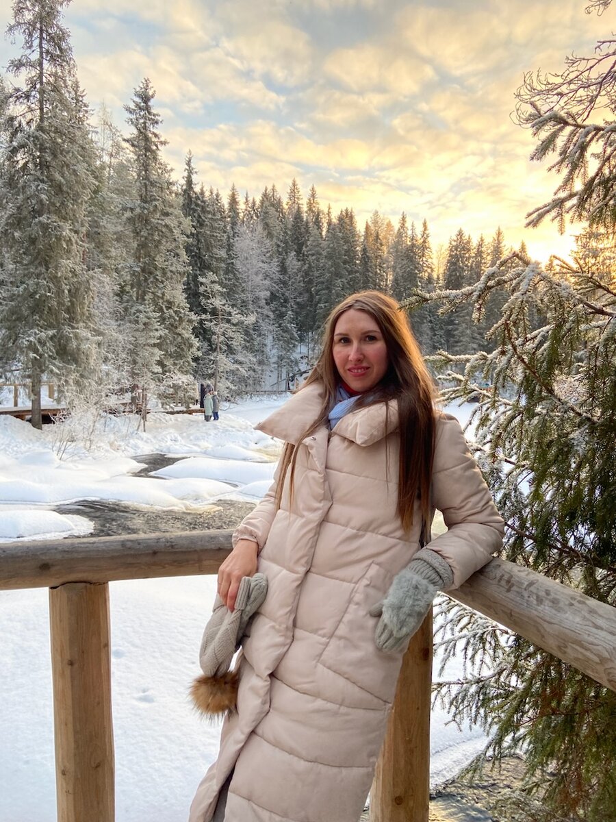 Карелия. Водопады Ахвенкоски.