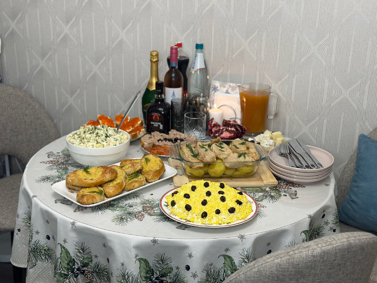 Наш новогодний стол 2023-2024 🐉 