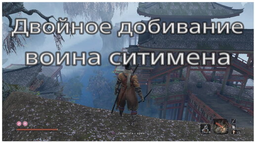 Скрытное убийство война ситимена в Sekiro