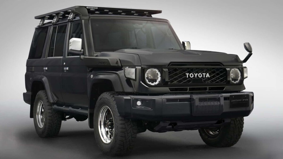 Представлен особый Toyota Land Cruiser 70 в честь 40-летия модели |  iXBT.com | Дзен