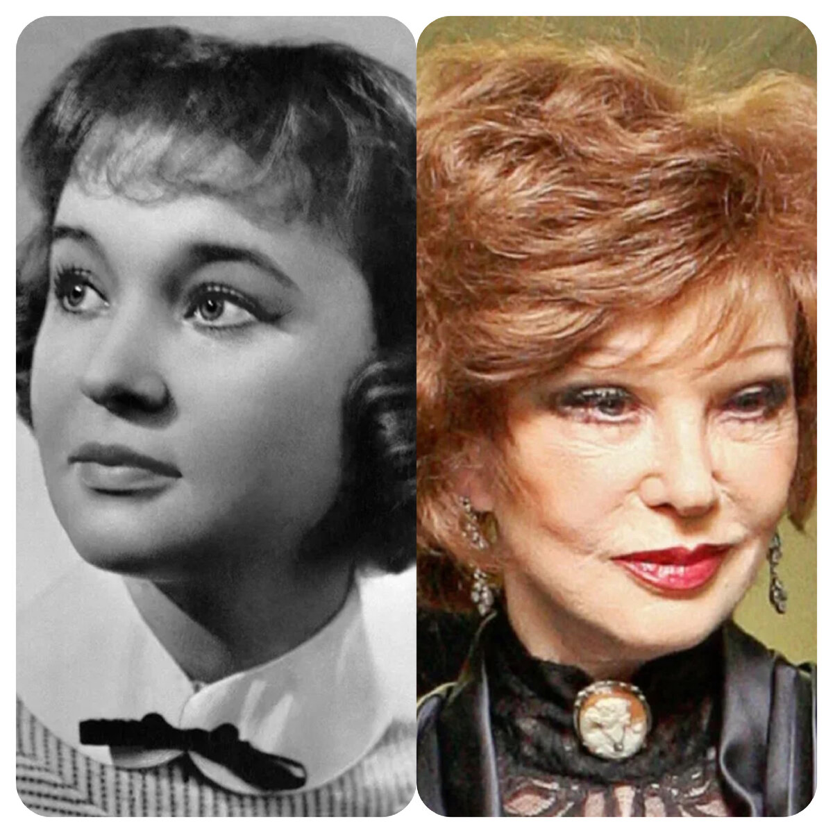 Гурченко до и после, фото из открытых источников интернета 