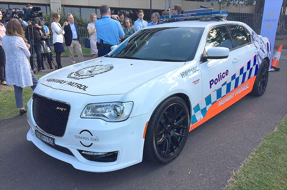 Holden Commodore Police car