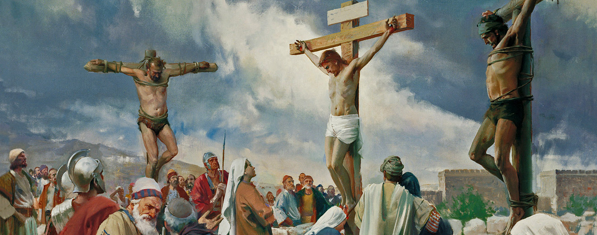 Господь страдать. Распятие Иисуса Христа Голгофа. Иисус Христос на кресте Распятый. Донателло Распятие Христа.