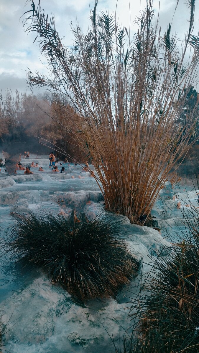 Термальные источники Saturnia, Тоскана. Фото автора