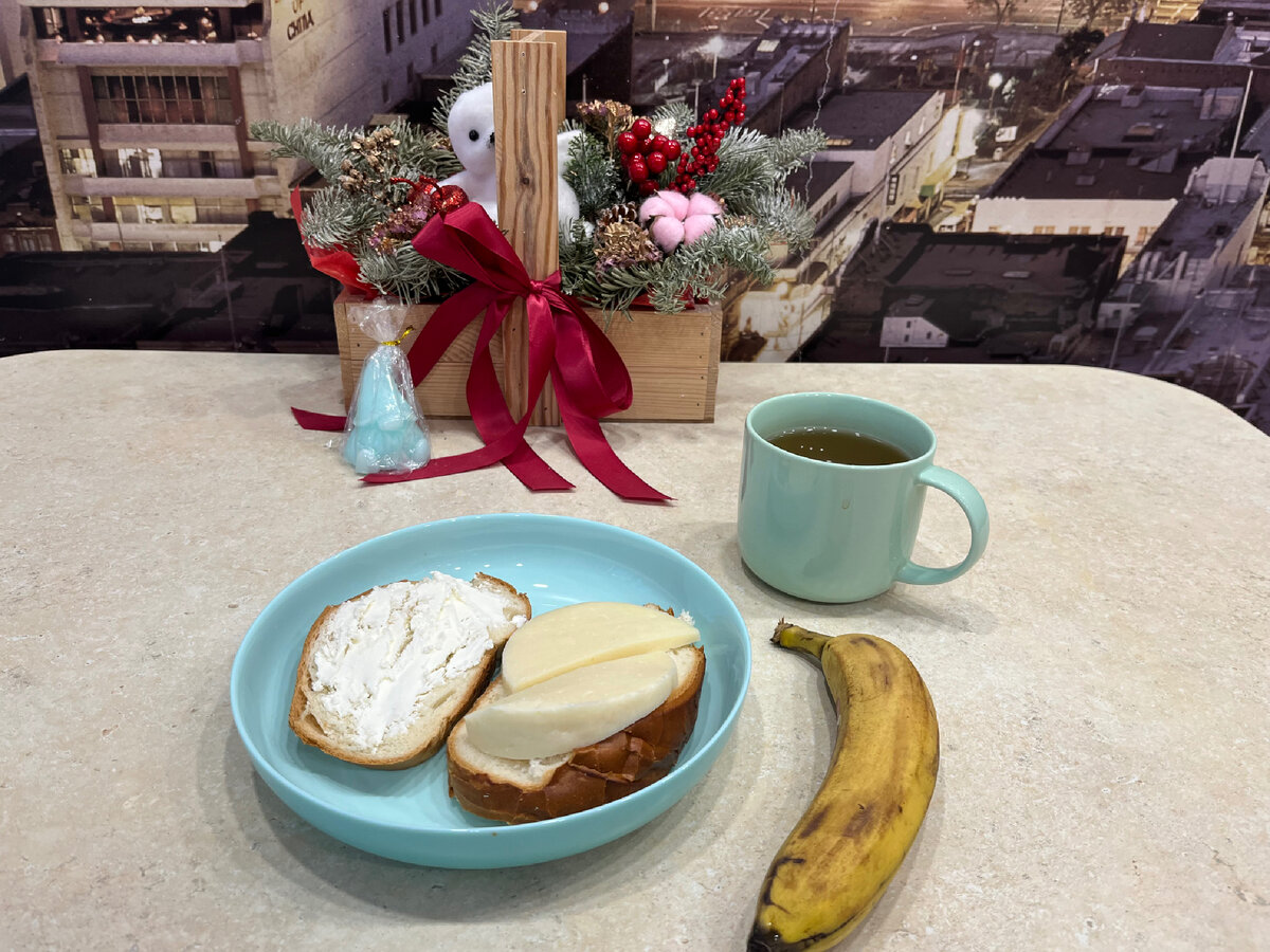 Один из примеров моего завтрака.