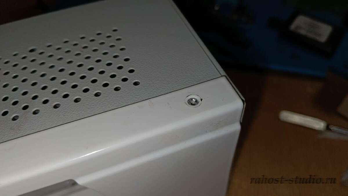 Высверлил заклёпки