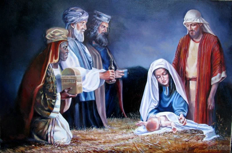 Он приходит одним из первых. Дары волхвов Иисусу. Дары волхвов младенцу Иисусу. Рождение Иисуса Христа волхвы дары. Волхвы в Библии.