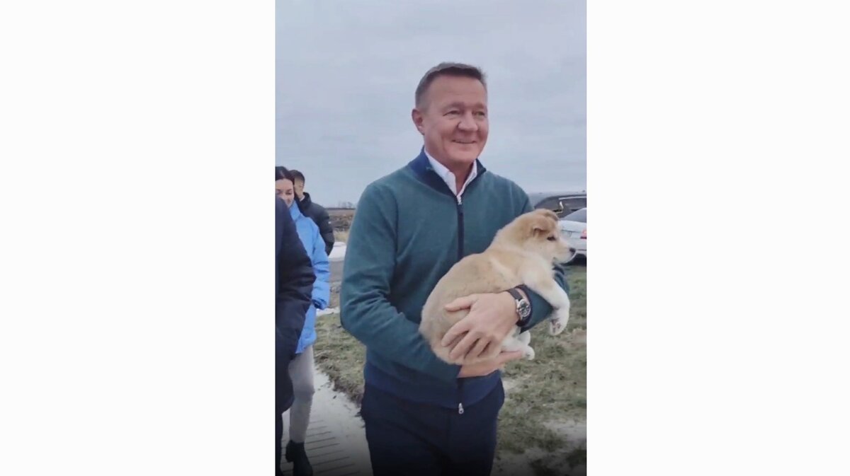    Роман Старовойт рассказал о судьбе одного из своих щенков