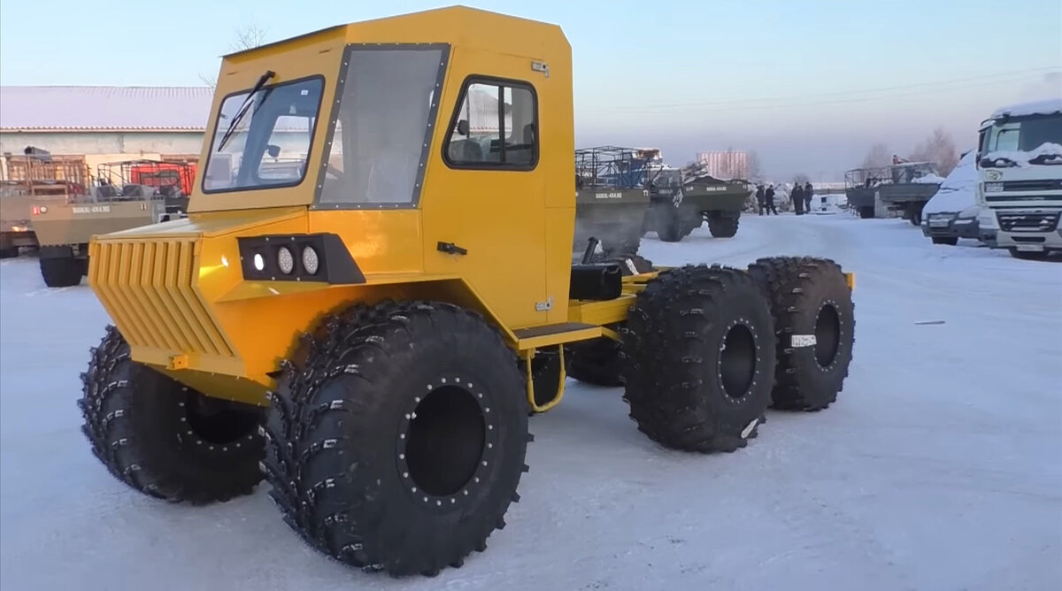 Снегоболотоход Байкал 6х6