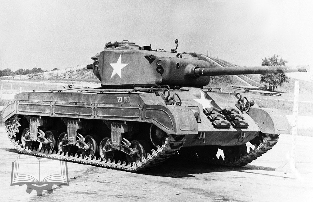 Medium Tank T23 с башней D82081. Танк не получился, в отличие от башни.