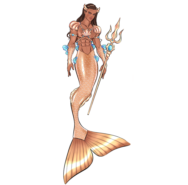 2020 Ken King of the Ocean Doll Concept by Angel Kent, Mattel 
