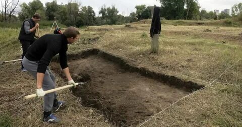 Начало археологических работ