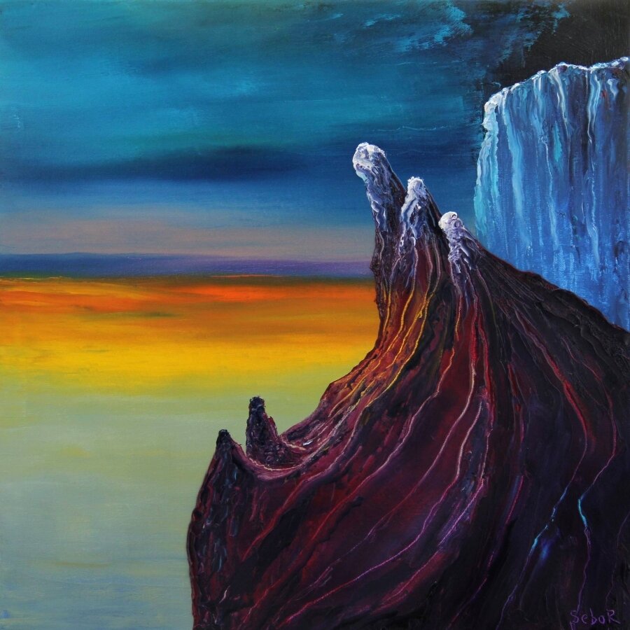 Художник Сергей Бородулин. Картина "Гиперборея". Изображение из открытых источников в открытом доступе. Адрес: https://yavarda.ru/arktida.html