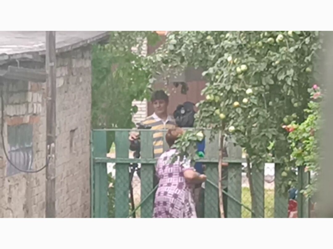 Репортёры НТВ в Жостово.