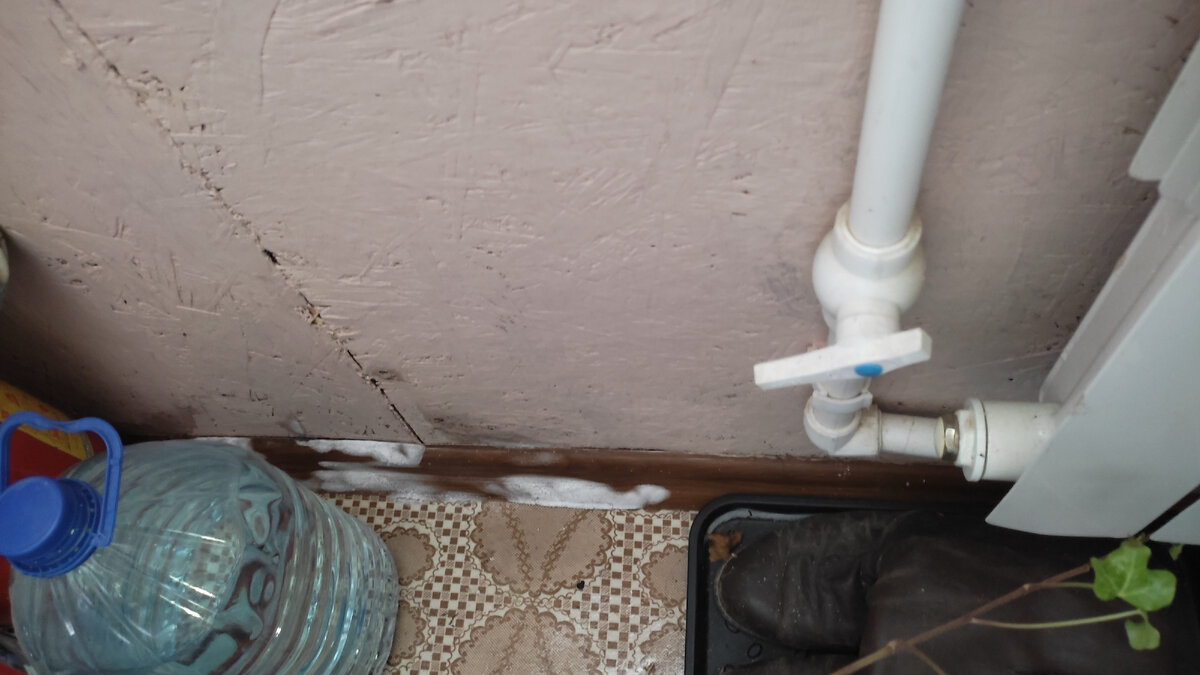 В котельной. 