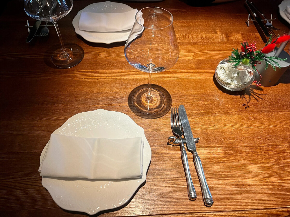 красивая сервировка стола