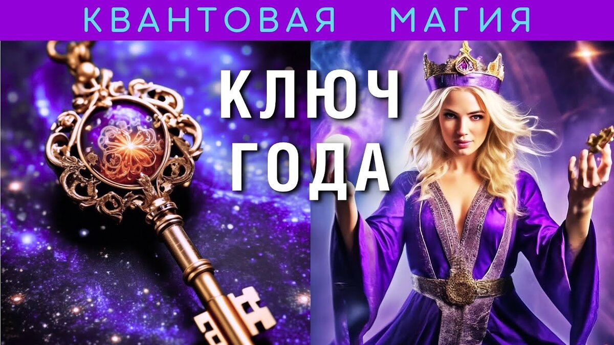 СЕАНС 🗝 КЛЮЧ ГОДА 🗝 ЗАРЯЖАЕМ НОВЫЙ ГОД / будущий период / НА УСПЕХ ⚛️ 🧬 Квантовая магия