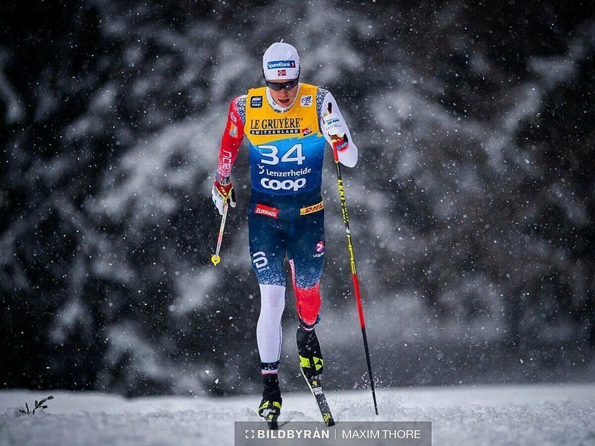    Лыжник Мартин Лёвстрём Нюэнгет (Норвегия)© Фото : Instagram