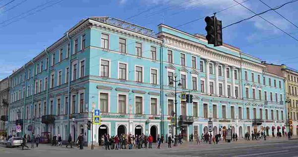 Panorama: Spb2Day Nevsky 13, short-term housing rental, Saint Petersburg, Tsentr