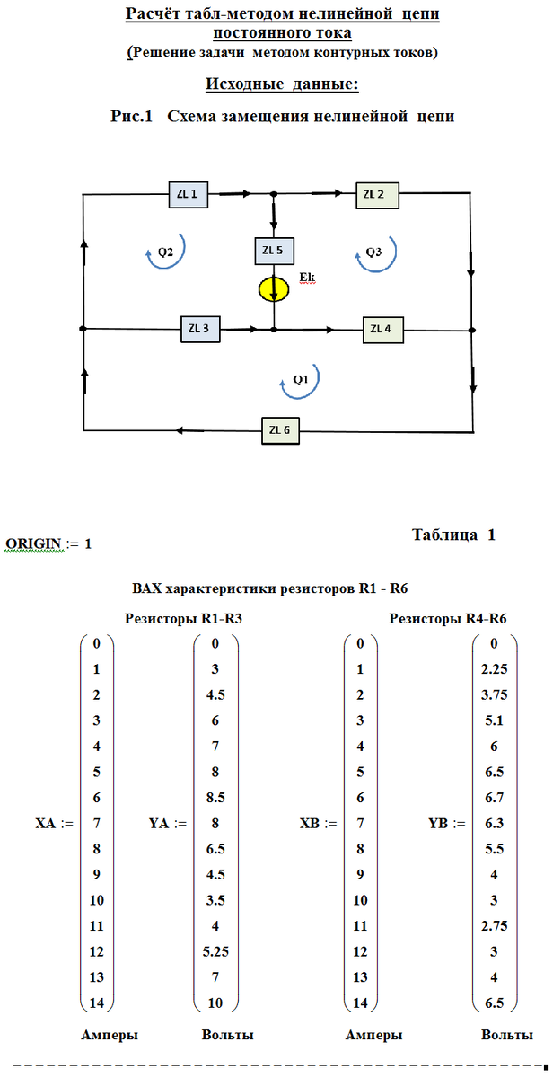 Электрическая схема проводов