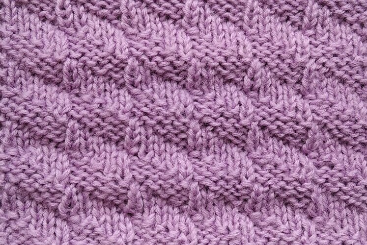 Лицевая сторона узора